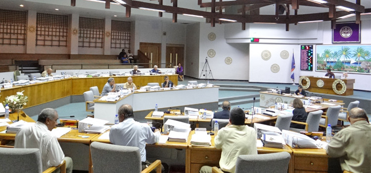 The Nitijela in session in mid-September. Photo: Hilary Hosia. At long last: Yes to Con-Con