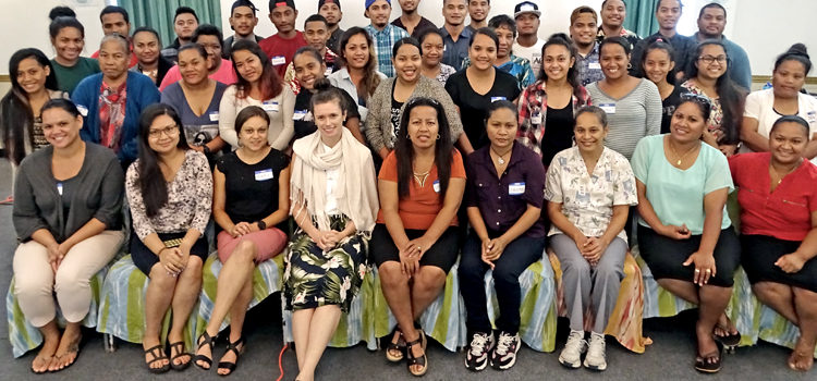 This group of government and NGO representatives recently trained so they can conduct the RMI’s first NCD survey in 15 years. Photo: Isaac Marty. RMI tackles health problems