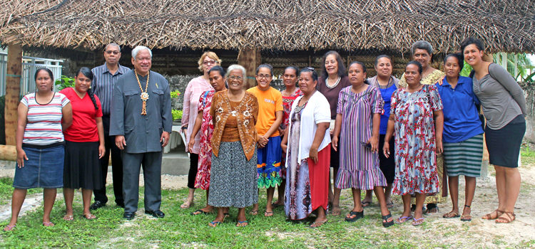 The new USP weaving house was officially opened with a ceremony on September 4. Photo: Rebecca Lathrop. USP opens weaving house