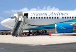 One of Nauru Airlines’ Boeing 737s.