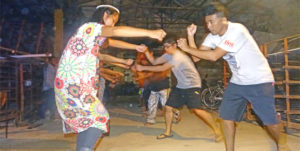 JICA volunteers have been busy practicing Marshallese dances for the Christmas celebration in the Marshall Islands. Photo: Kelly Lorennij.