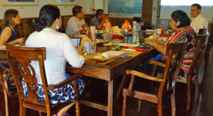 The National Nuclear Commission held a workshop this week at RRE’s Kibedikdik Room to develop its communications plan as part of its ongoing work program. Photo: Kelly Lorennij.