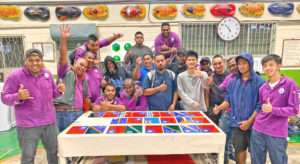 A Marshallese trainee group pictured during their on-going training program in the Republic of China/Taiwan.