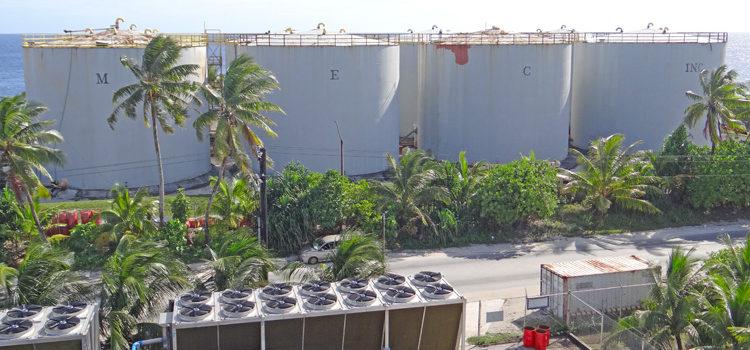 MEC’s eight large fuel storage tanks will be the focus on an ADB-funded renovation program. MEC’s ailing tanks get help