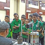 MEC staff clearly connected with this group of Life Skills Academy students. Photo: Kelly Lorennij.