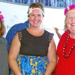 IOM Head of Office Angela Saunders (center) was joined at the 10-year anniversary program this week by US Ambassador to RMI Karen Stewart (right) and US Regional Consular Officer Abigail Aronson. Photo: Hilary Hosia.