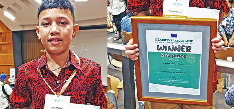 Jilo’s video honored in Fiji