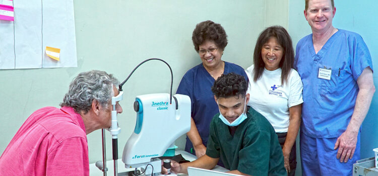 Canvasback treats many eye patients