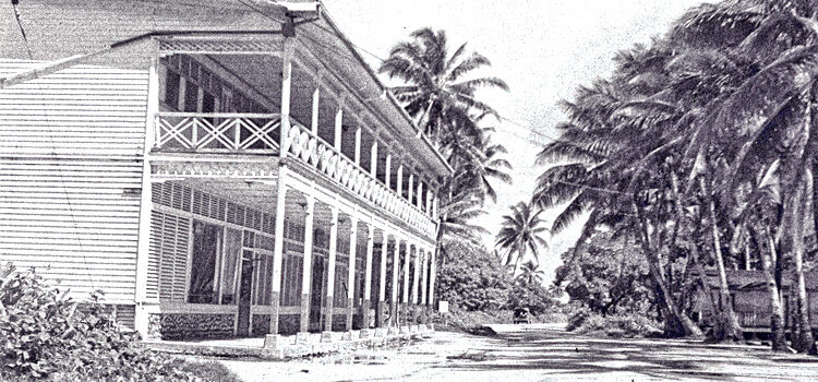 1950s downtown Majuro look