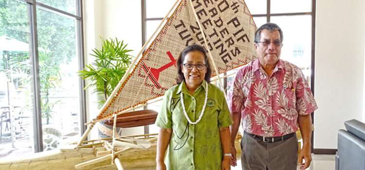 RMI canoes feature in Forum talks