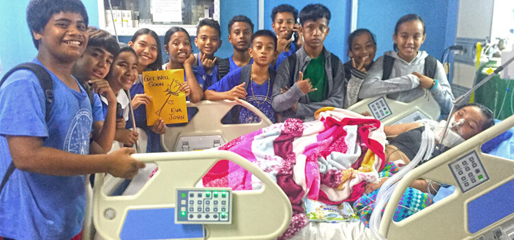 Wutwut in ICU after accident