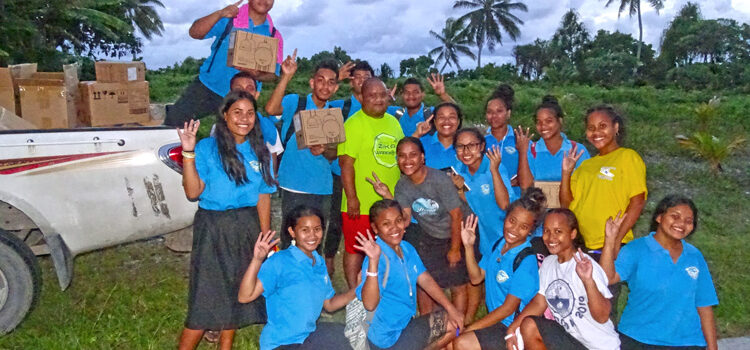 Laura residents get ‘gravity lights’