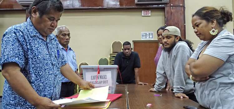 Electoral issues final unofficial results