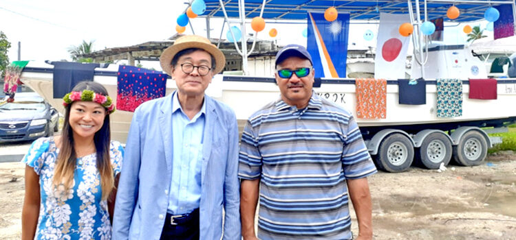 Japan funds Arno’s new boat