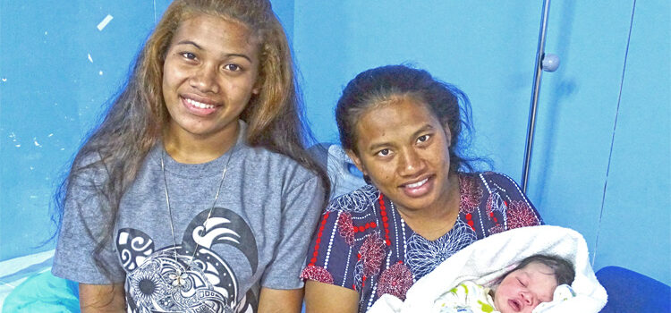 Majuro’s New Year’s baby