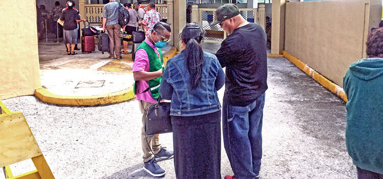 Vessels violate virus entry restrictions