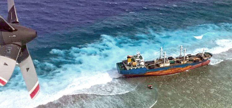 RMI sues over vessel grounding