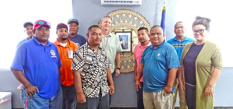 Honoring the dengue spray team