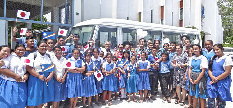 Bus to run on Japanese time