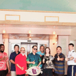 Nuclear test-affected atoll leaders, who met July 23 with US Ambassador Roxanne Cabral (fourth from right) and other US officials at the Marshall Islands Resort, see momentum building for action on the nuclear legacy.