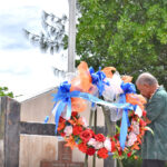 The RMI President’s Office sponsored a commemoration event to honor first President and Iroojlaplap Amata Kabua on his birthday Tuesday this week, a national holiday for Presidents’ Day.