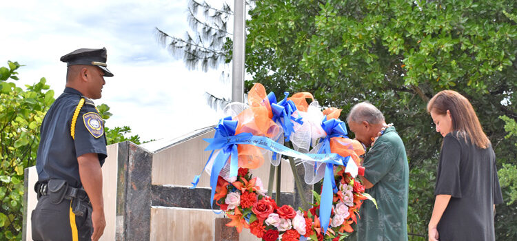 President Amata Kabua honored