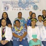 Three newly minted medical doctors were honored at their graduation ceremony at Marshall Islands Resort on November 27.