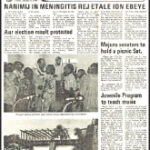 The Majuro Chamber of Commerce held its monthly meeting this week at Runway Restaurant