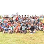 A big LDS Seminary Program “clean up party” descended on Katoj Park in Majuro last weekend and the park was indeed clean when they finished, moving on to a bar-b-que in celebration of the day’s community service. Photo: Wilmer Joel.