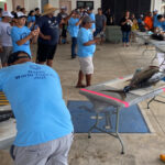 MIMRA sponsored an interesting and entertaining World Tuna Day event last Saturday in the covered parking lot area under its four-story headquarters in Delap.