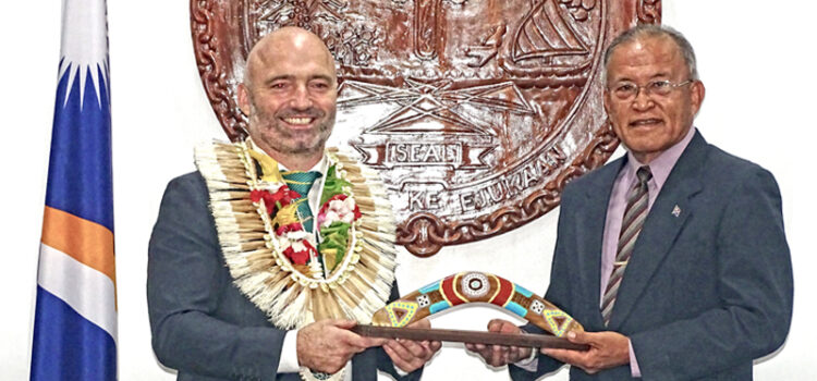 Australian ambassador arrives