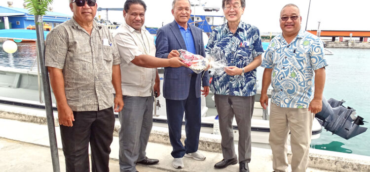 Japan makes big marine donation