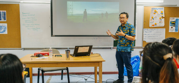 Youth dive into film world