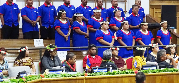 Nitijela launches 2021 second session