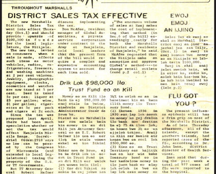 977 hit with flu in Majuro