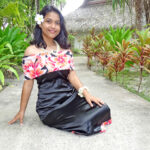 Debby Schutz is the 29th Budweiser All-Micronesia Fishing Tournament’s Miss All-Micronesia