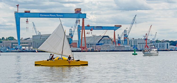 Marshallese canoes built in EU