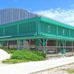 The Marshall Islands High School gymnasium has been under renovation in 2021 in preparation for the RMI’s hosting of the Micronesian Games