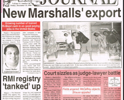 High tides flood Majuro