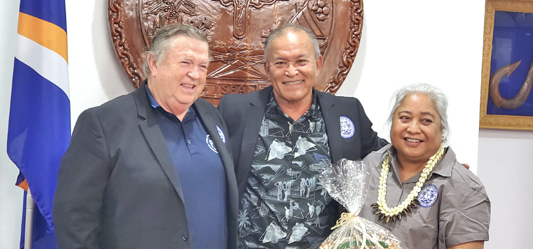 Tuna CEO meets President Kabua