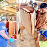 WAM team cranking out boats