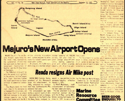 Majuro gets new airport