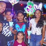 There were plenty of happy faces around the New Year’s Block Party in Majuro. Photo: Wilmer Joel.