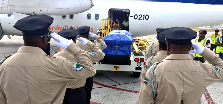 Officer Shicko honored at Kwaj