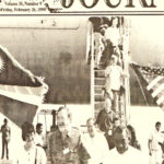 Alaska Rep. Don Young headed a US Congressional delegation visit to the RMI in 1999, which was big news in the Marshall Islands Journal. Young walked off the plane in shorts and went straight to Nitijela to give his remarks in this outfit.