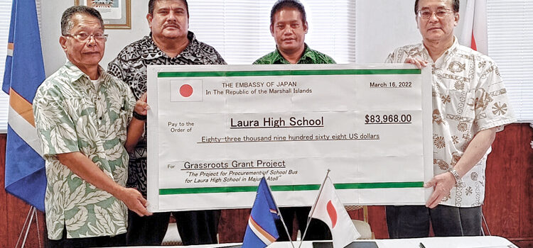 Japan funds school buses