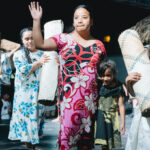 The Declassified File debuted March 1 with multiple scenes detailed the development of the Marshall Islands nuclear weapons testing legacy. It launched with the 1946 departure of the Bikini people from their home islands for the start of the nuclear testing program. Photo: Chewy Lin.