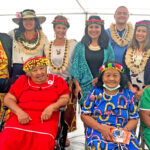 Members of the Big Island Enewetak community with visitors and VIPs at the March 10 event. Photo: David Anitok.