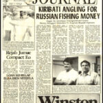 Kiribati angling for Russian fishing money Negotiations for Russian fishing rights in Kiribati are advancing, despite the concern expressed by at least one prominent South Pacific leader.