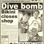 The Marshall Islands flagship tourist destination — the World War Two ships sunk by nuclear tests at Bikini Atoll.